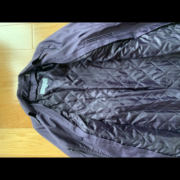 Worn once raincoat- purple - Picture 2 of 2